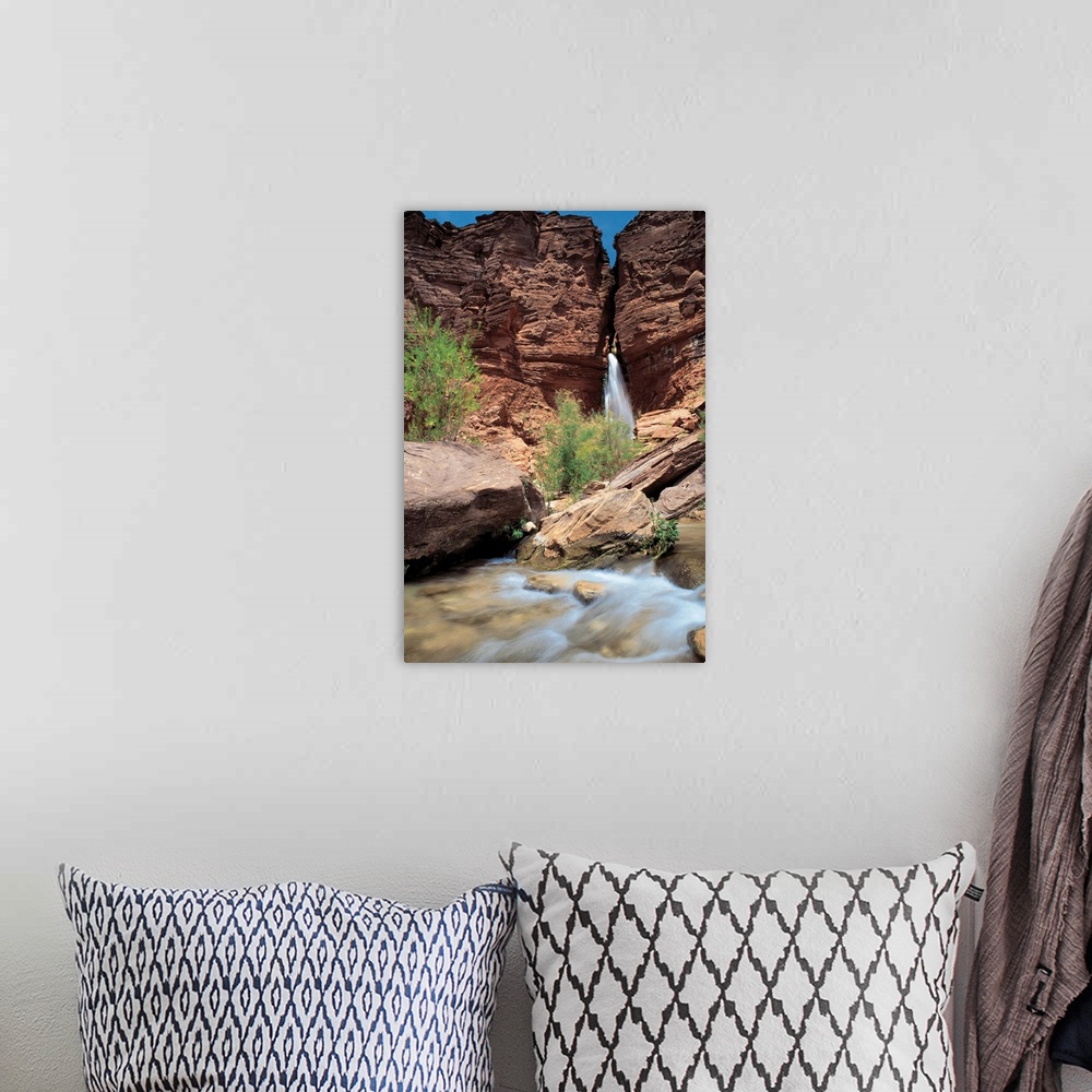 A bohemian room featuring Deer Creek Falls , Grand Canyon National Park , Arizona
