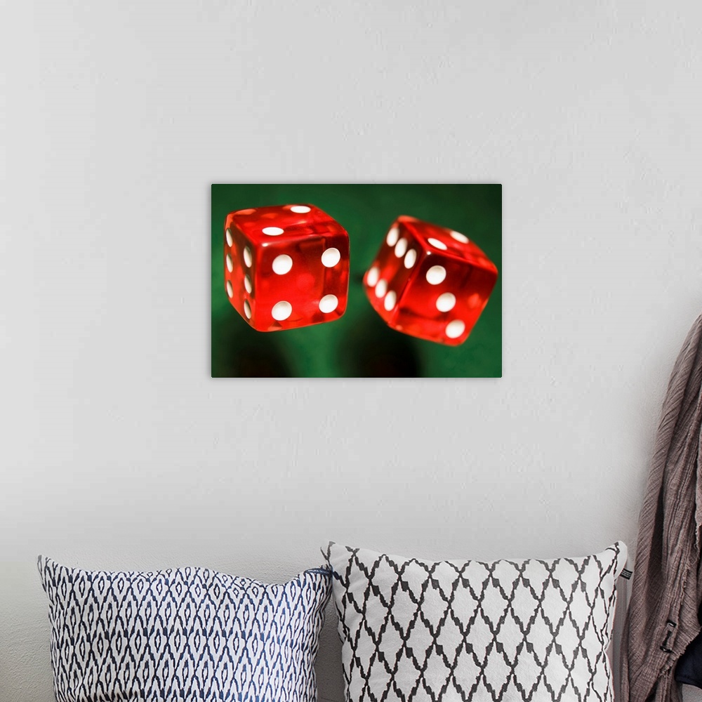 A bohemian room featuring Dice