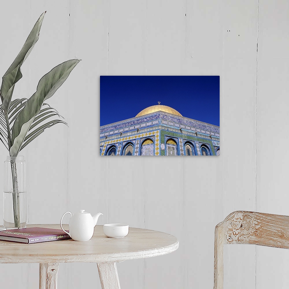 A farmhouse room featuring Dome of the Rock, Jerusalem, Israel