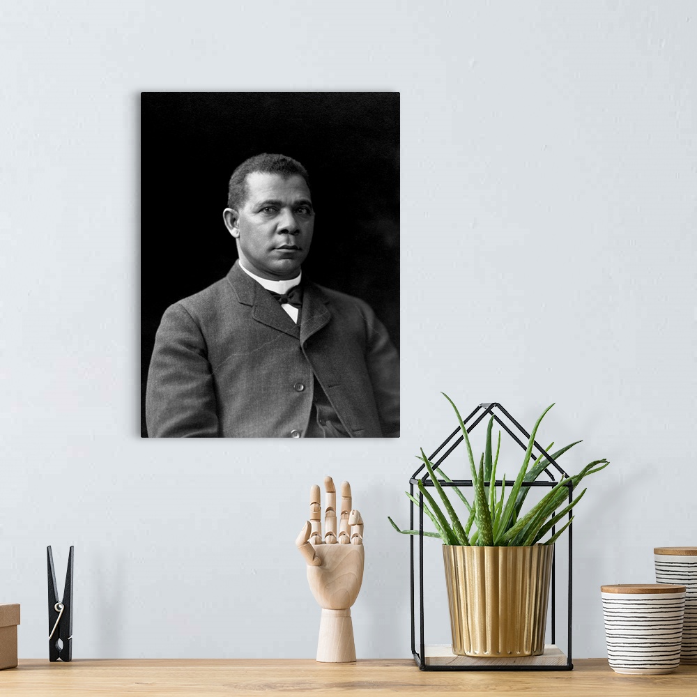 A bohemian room featuring Educator And Writer Booker T. Washington