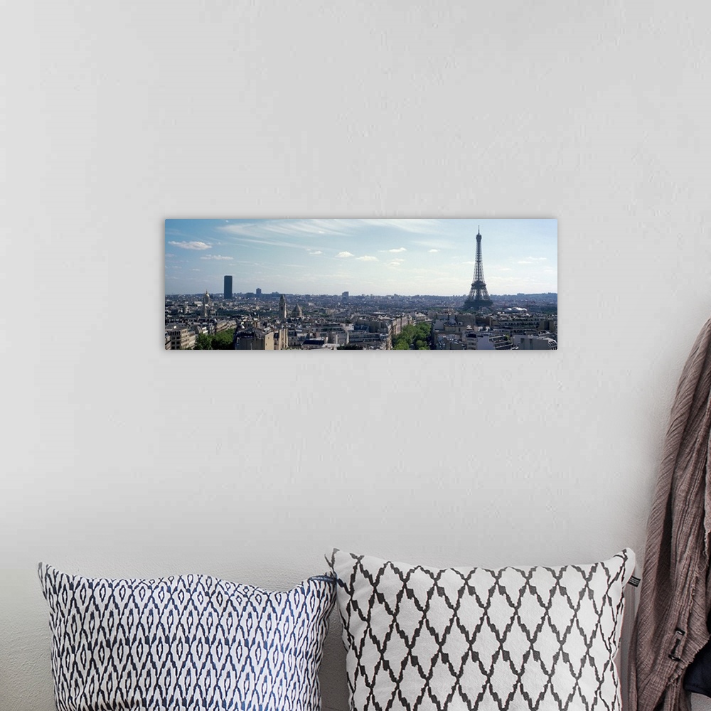 A bohemian room featuring Eiffel Tower in Paris