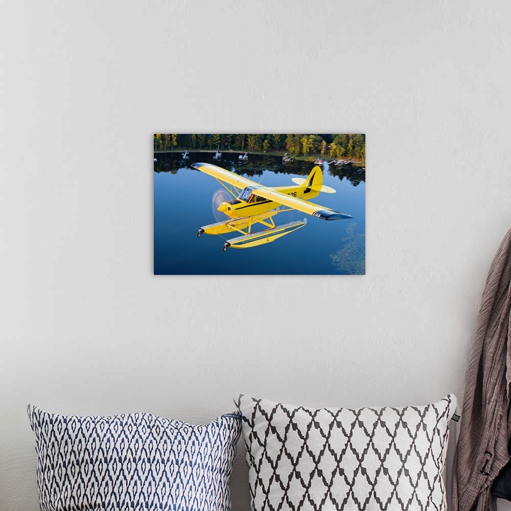 A bohemian room featuring Floatplane