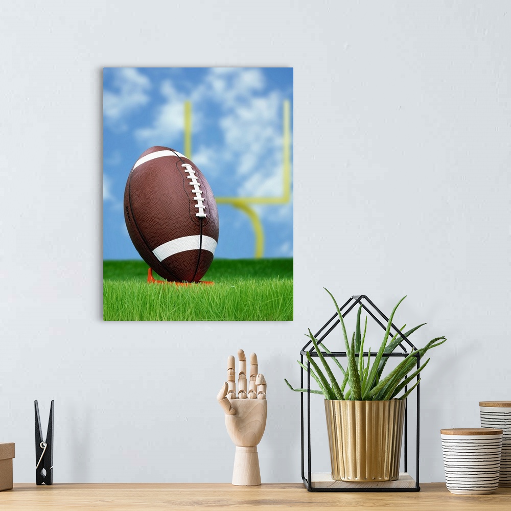 A bohemian room featuring Football And Field Goal