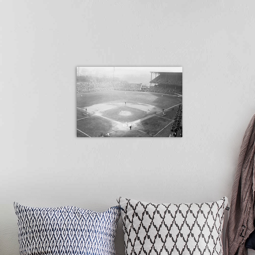 A bohemian room featuring General View of Forbes Baseball Field