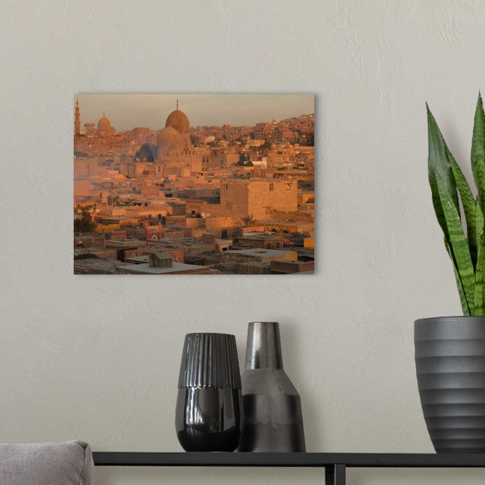 A modern room featuring Glorious time to capture this side of Islamic Cairo bathed in soft glow of sunset amber.