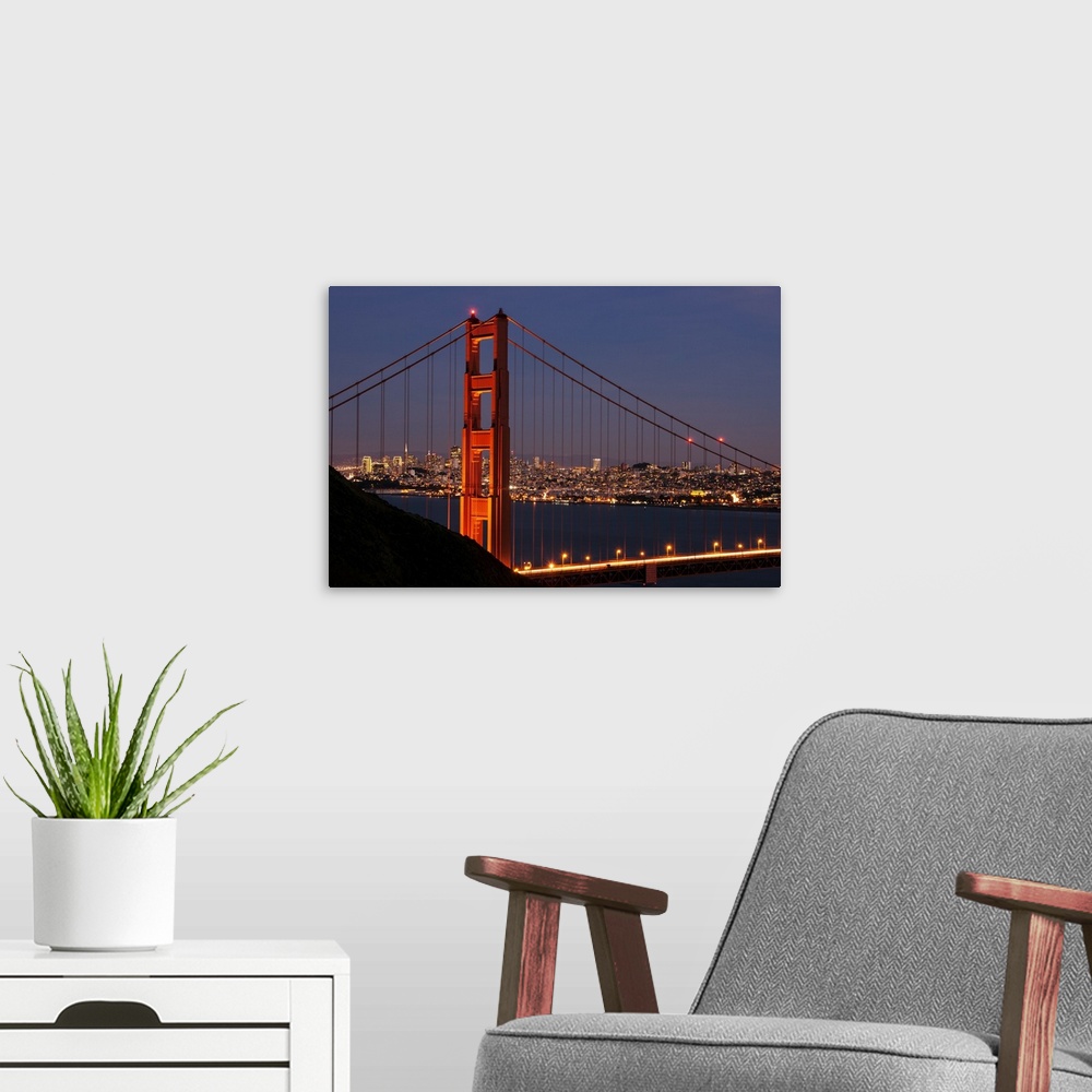 A modern room featuring San Francisco, California, USA