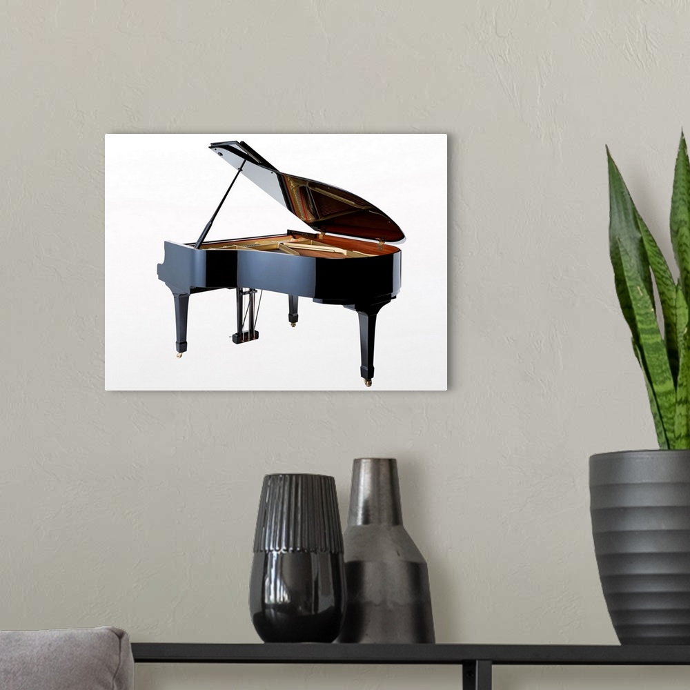 A modern room featuring Grand Piano