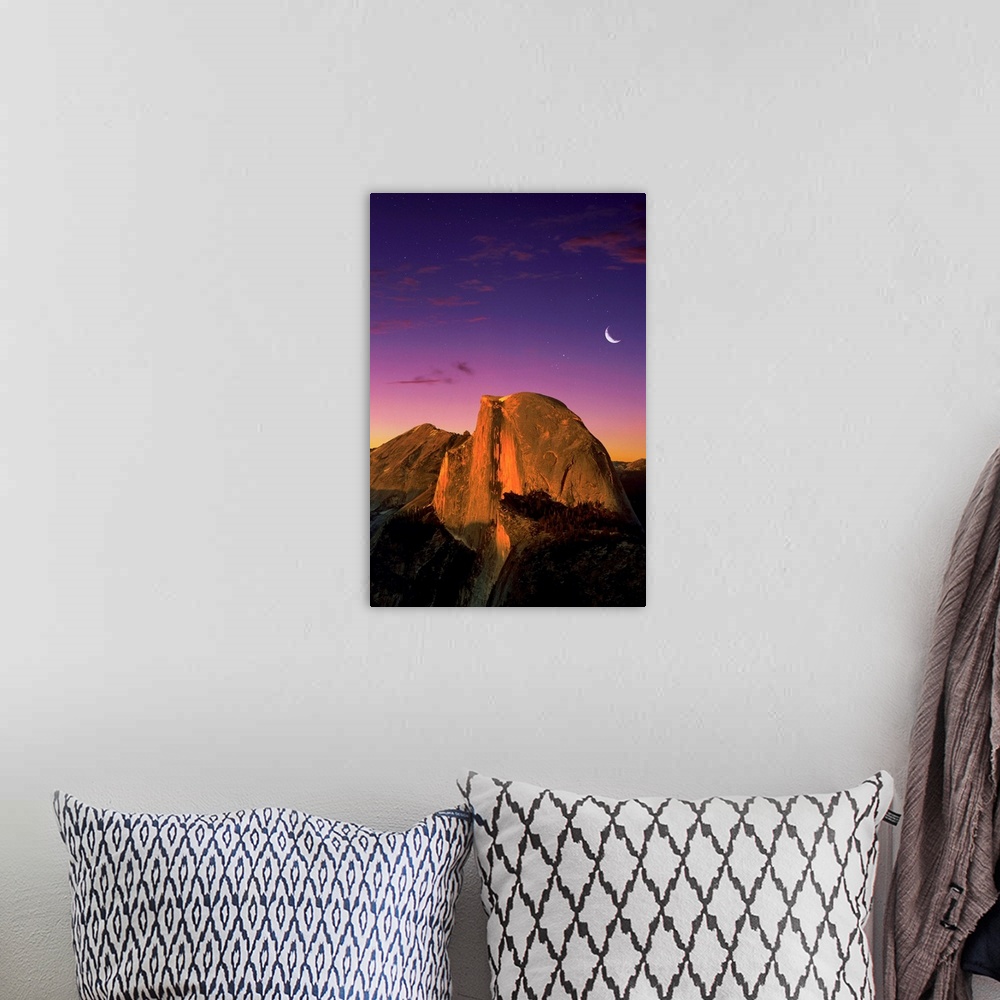 A bohemian room featuring Half Dome At Twilight