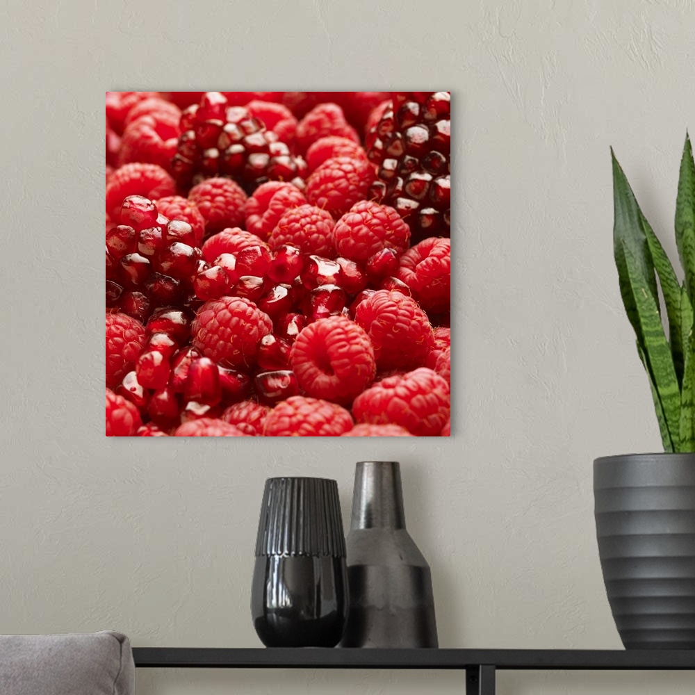 A modern room featuring Healthy and nutritious red berries