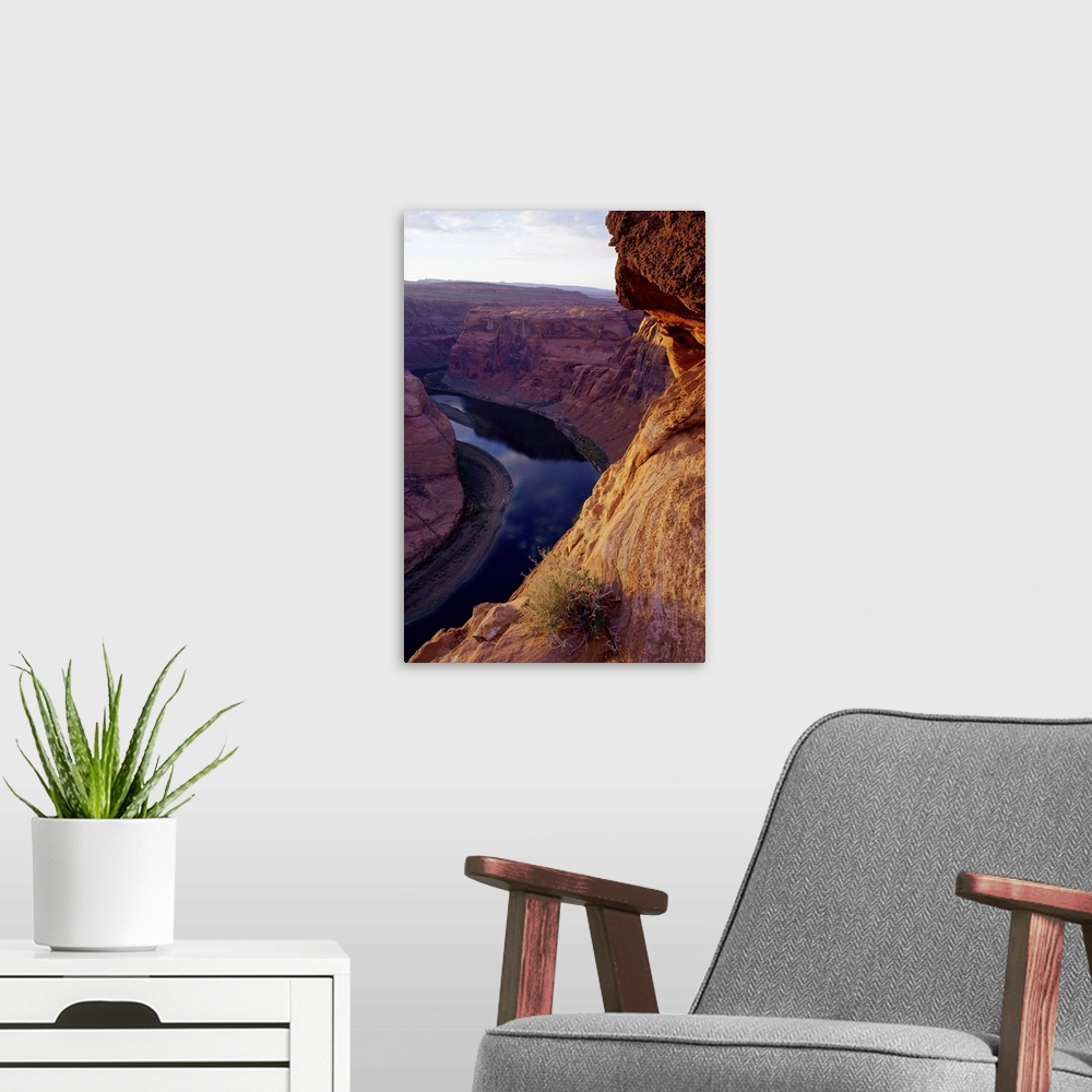 A modern room featuring High Angle View Of Horseshoe Bend, Colorado River, Arizona