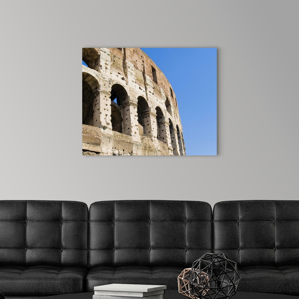 A modern room featuring Italy, Rome, Colosseum.