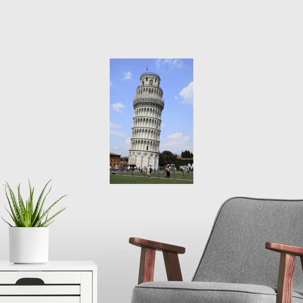 A modern room featuring Leaning Tower of Pisa, Pisa, Tuscany, Italy,