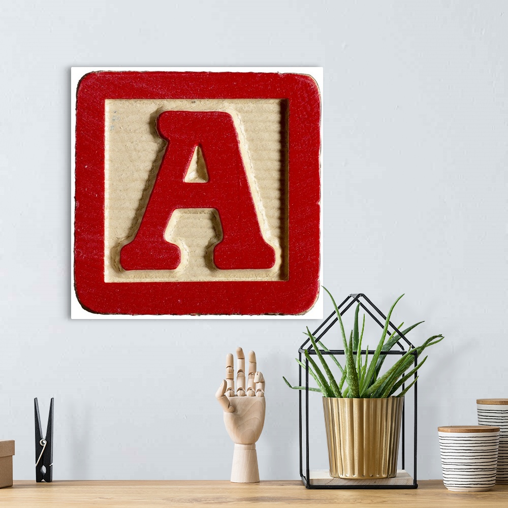 A bohemian room featuring Letter A