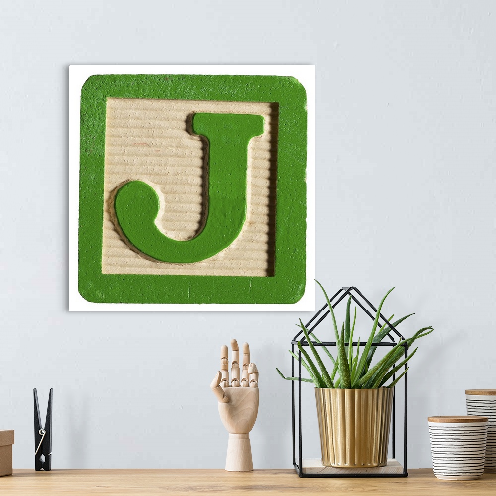 A bohemian room featuring Letter J