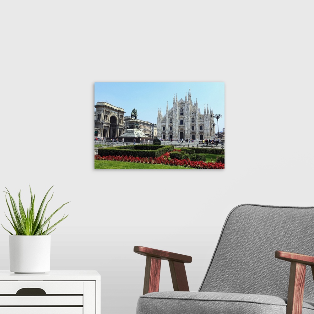 A modern room featuring Milan Cathedral, Milan, Lombardy, Italy