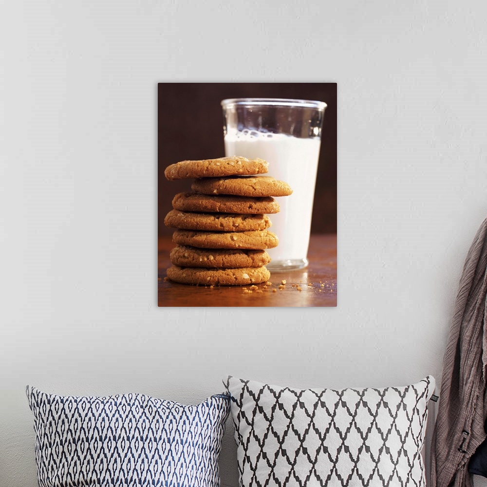 A bohemian room featuring Milk and Cookies