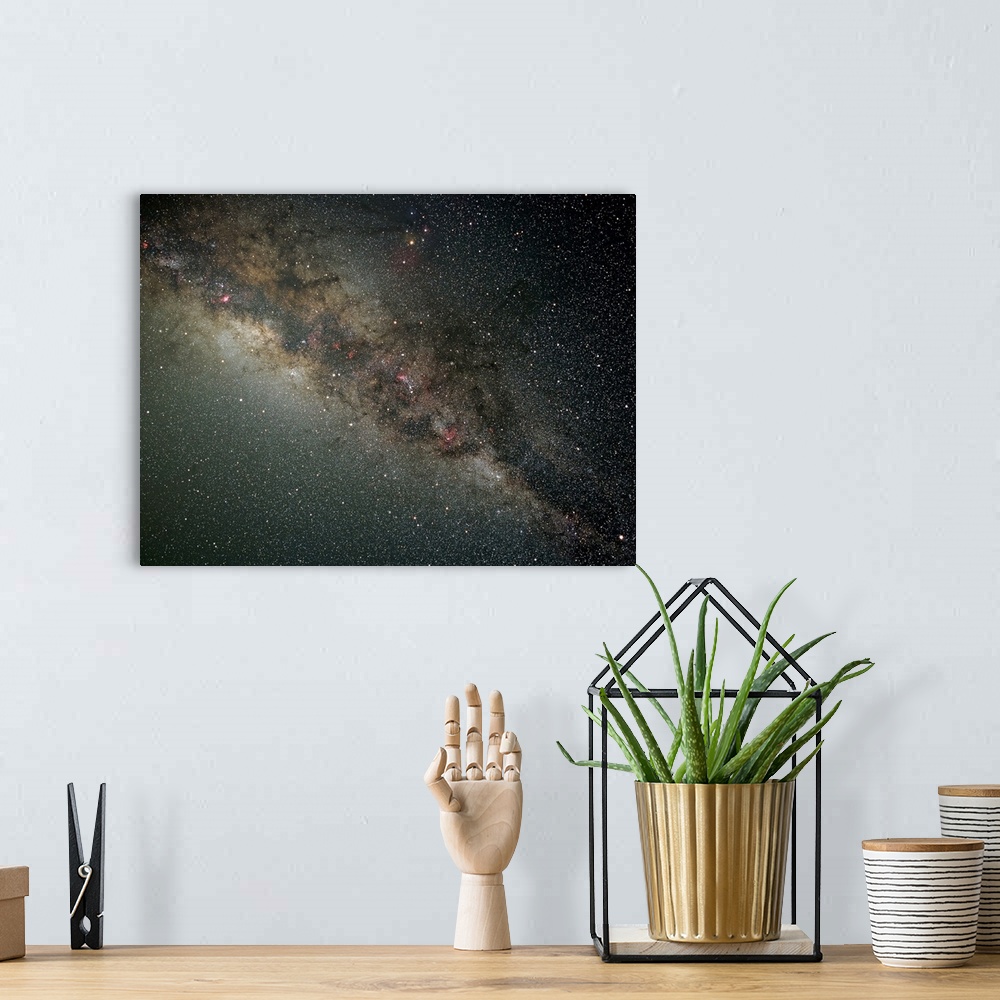 A bohemian room featuring Milky Way