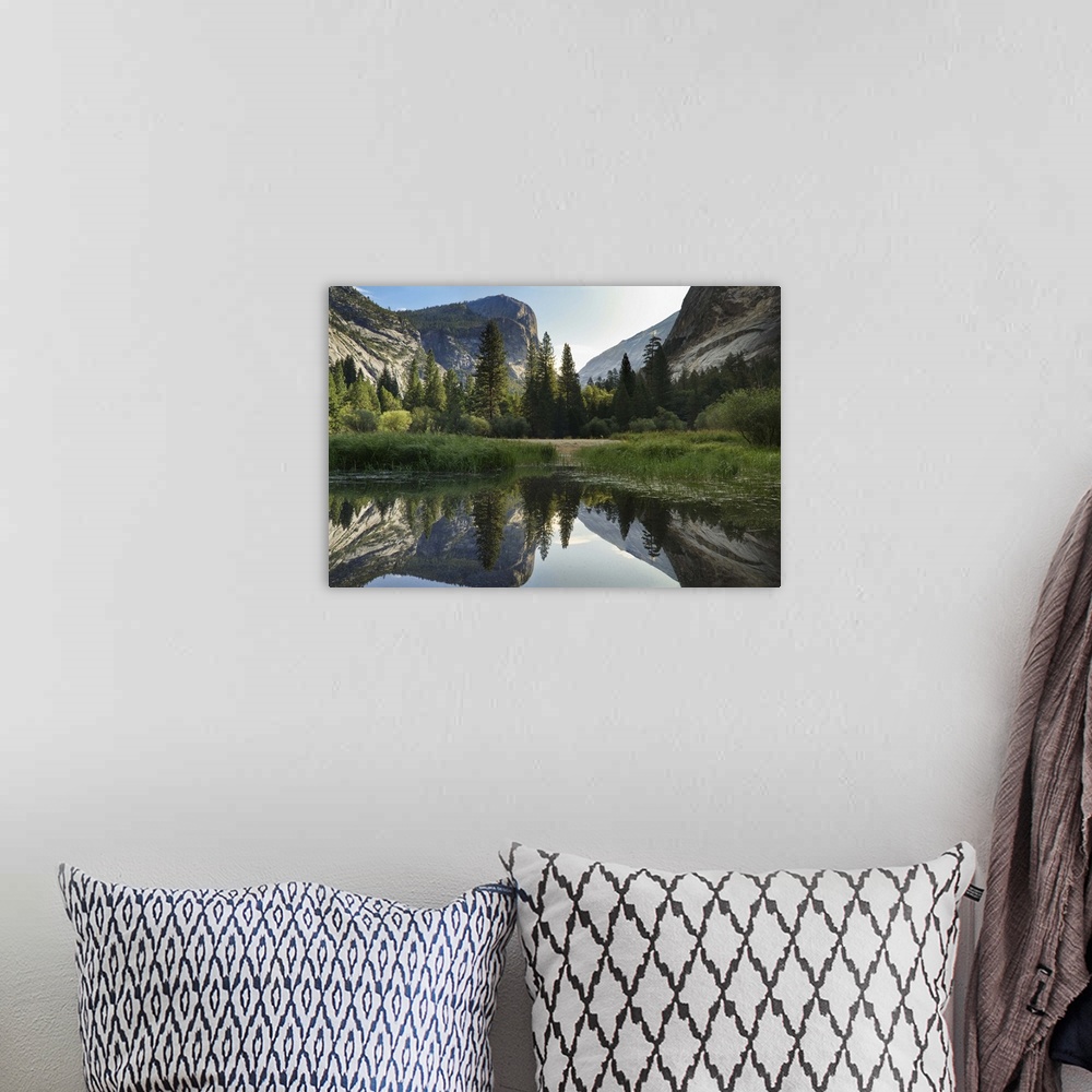 A bohemian room featuring Morning shot of the Mirror Lake, Yosemite