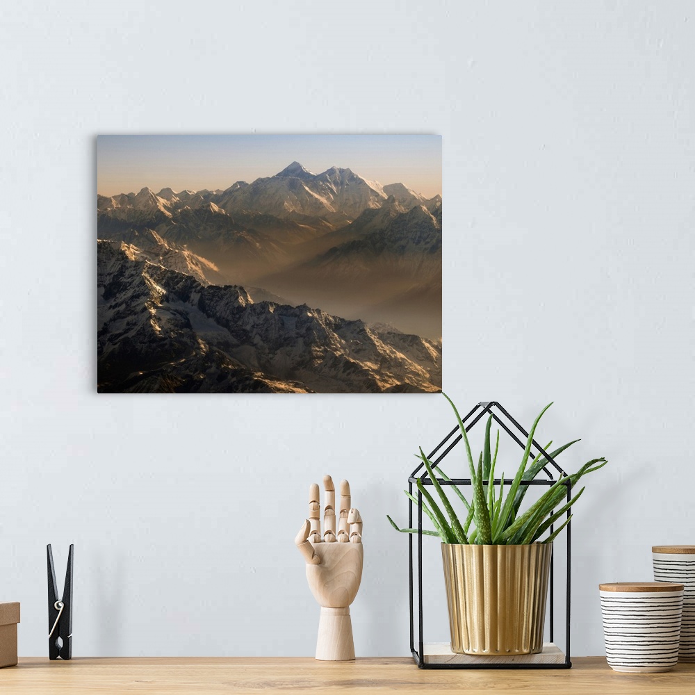 A bohemian room featuring Mount Everest, Himalaya Mountains, Asia