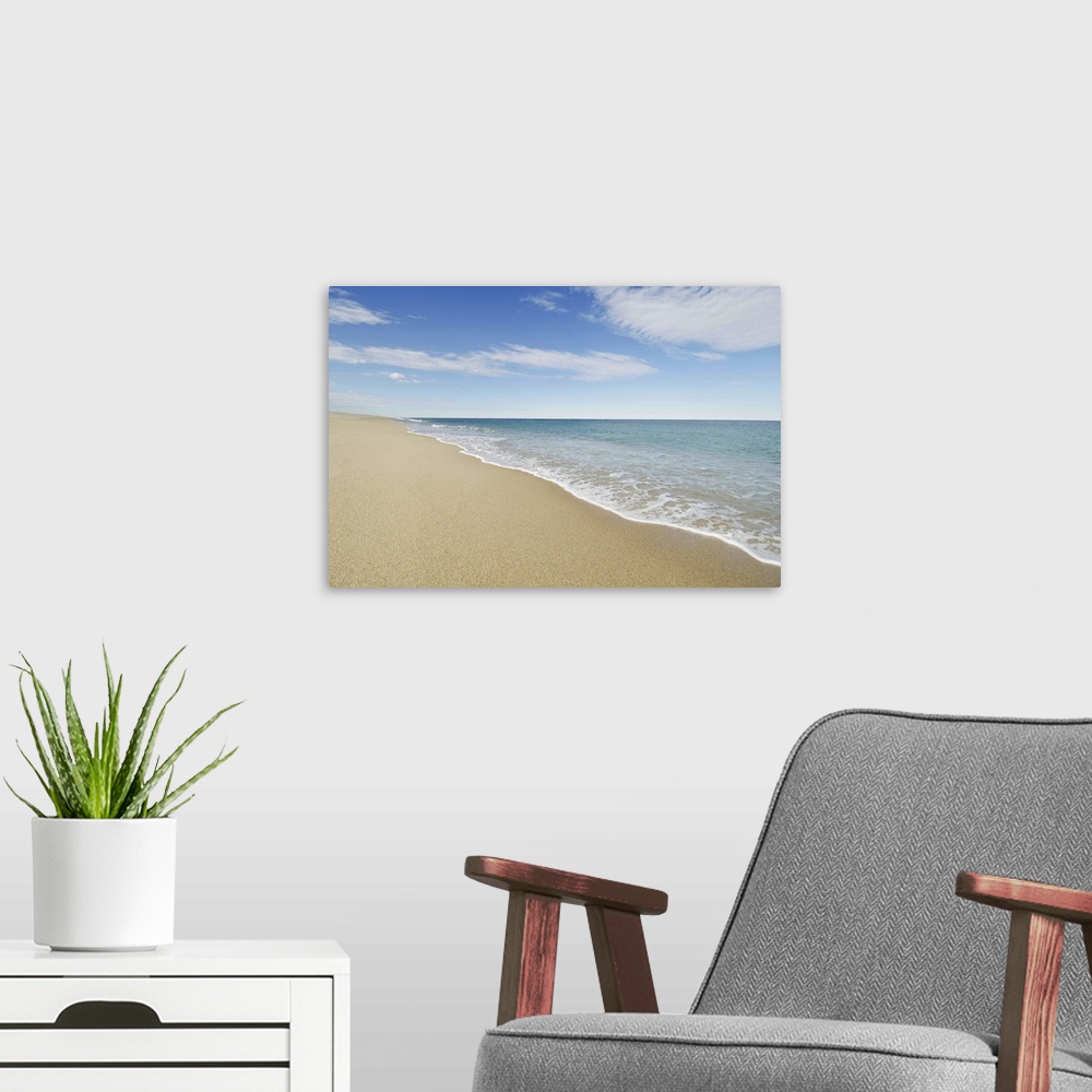 A modern room featuring Beach on Great Point, Nantucket Island, Massachusetts USA