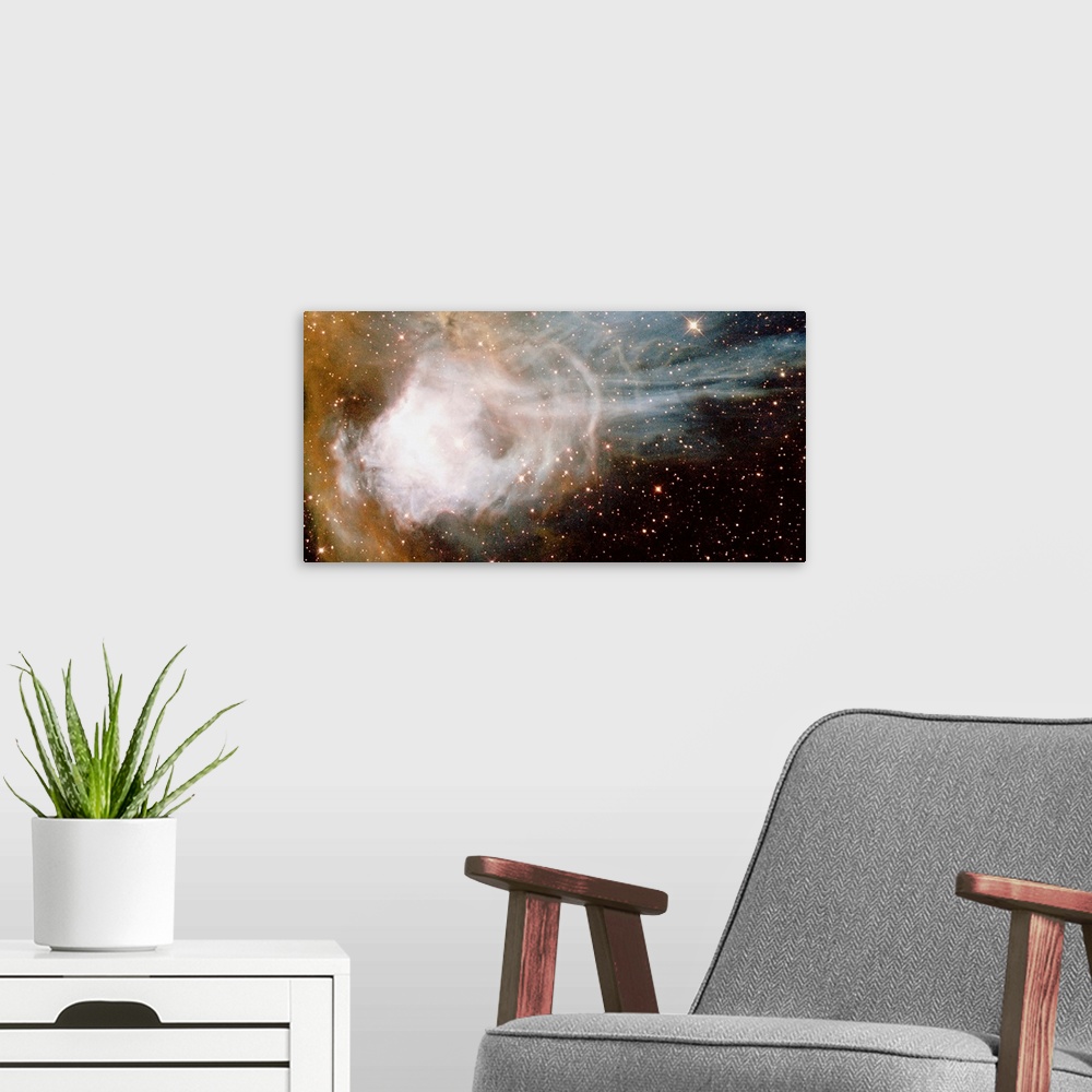 A modern room featuring Nebula N44C
