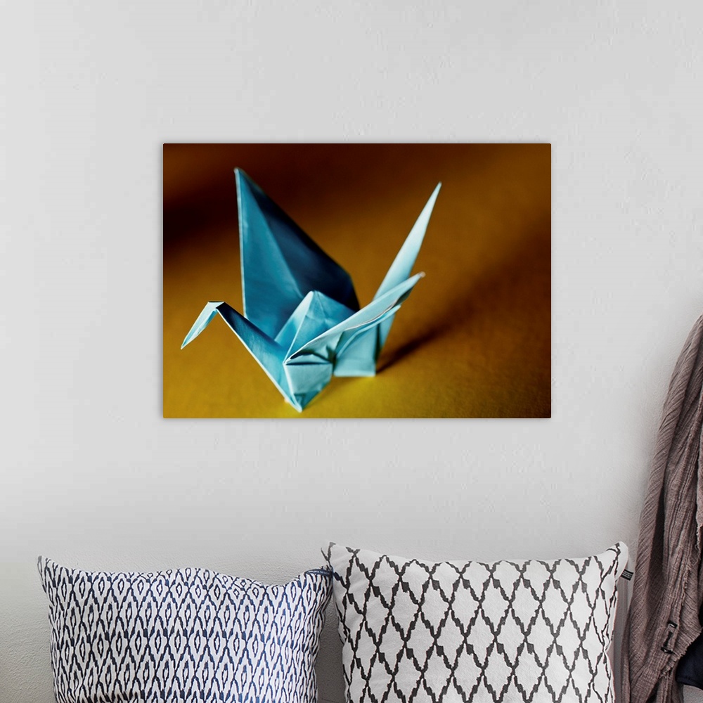 A bohemian room featuring Origami Crane