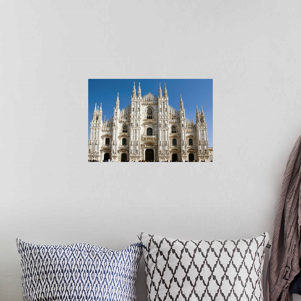 A bohemian room featuring Ornate cathedral with spires