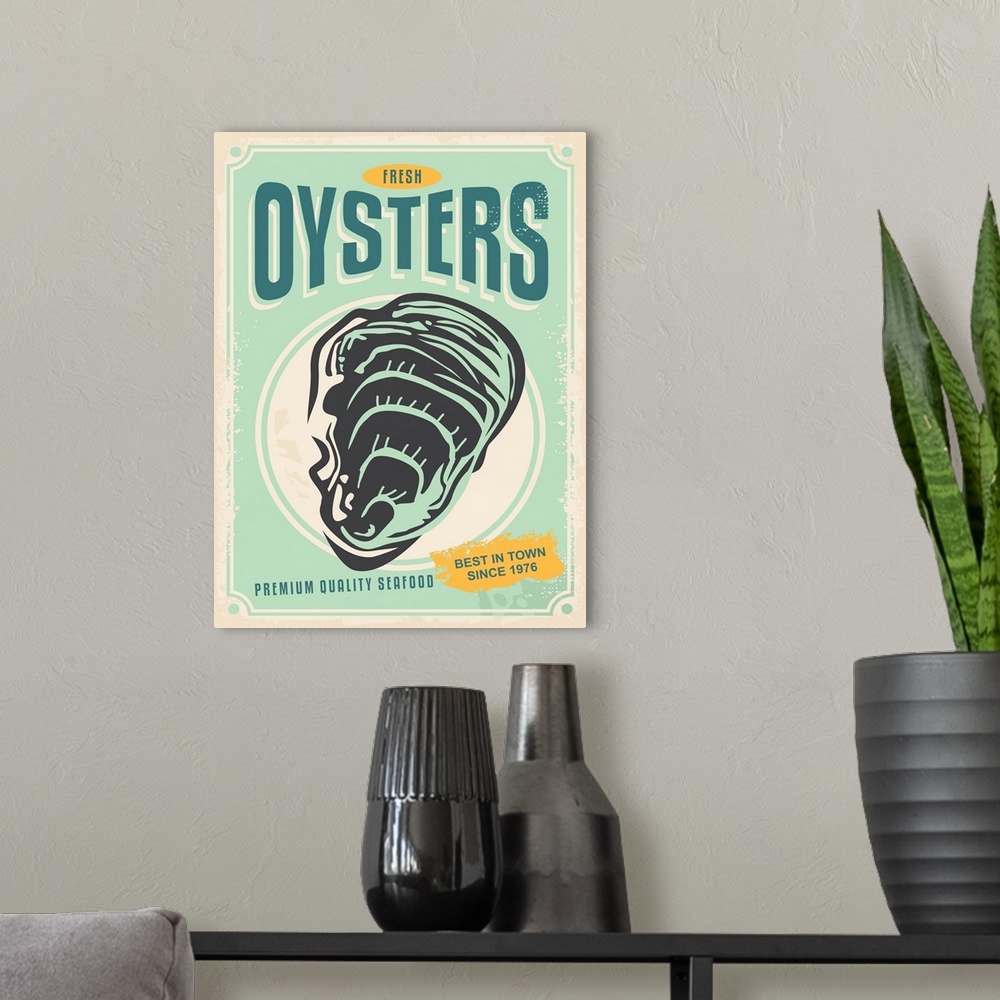 A modern room featuring Oyster
