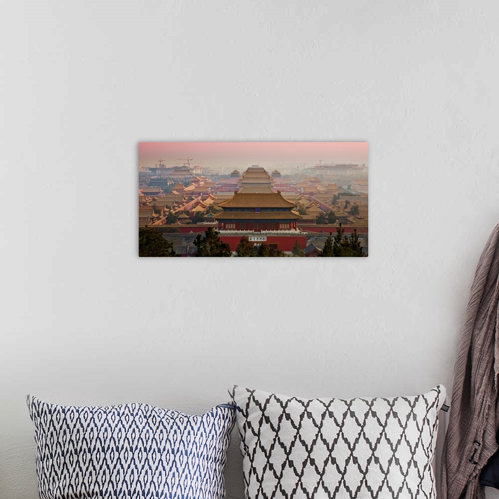 A bohemian room featuring Palace Museum, Beijing, China.