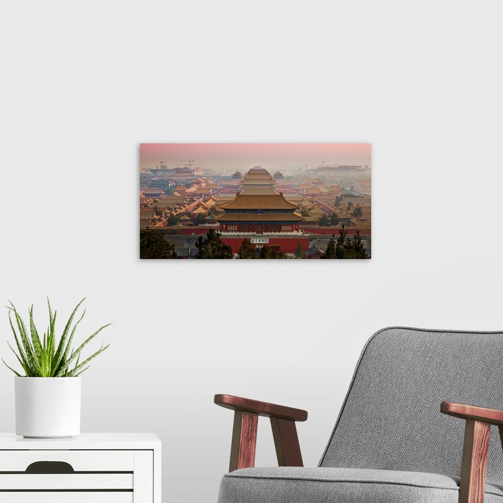 A modern room featuring Palace Museum, Beijing, China.