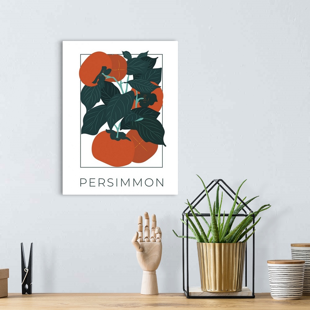 A bohemian room featuring Persimmon