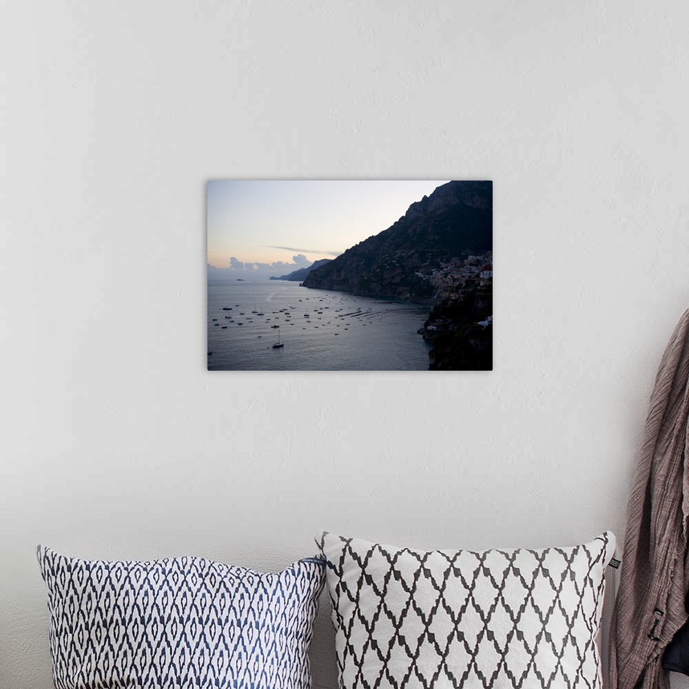 A bohemian room featuring Positano, Amalfitan coast