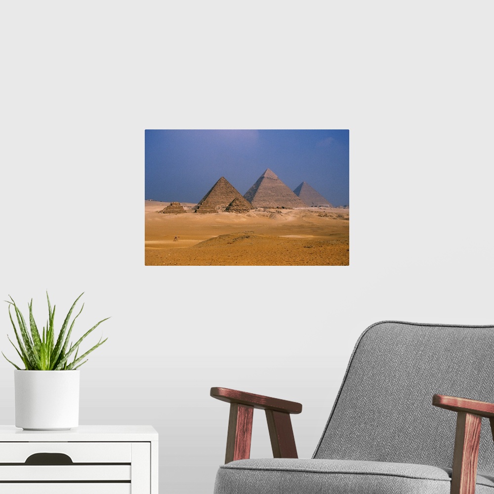 A modern room featuring Pyramids, Giza, Egypt