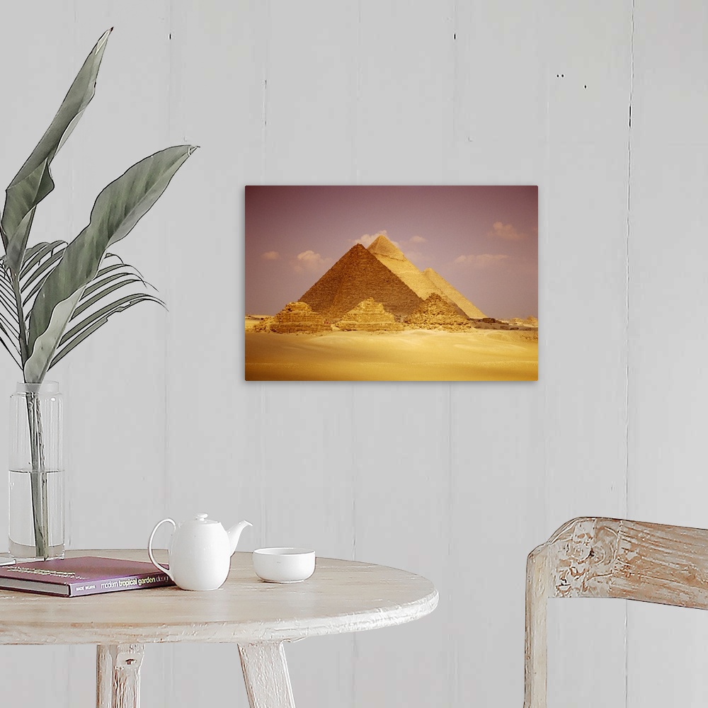 A farmhouse room featuring Pyramids of Giza, Egypt