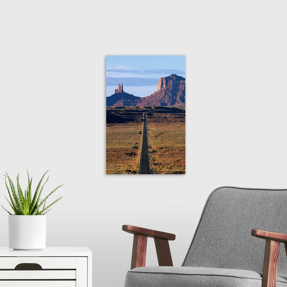 A modern room featuring Road Through Monument Valley Navajo Tribal Park