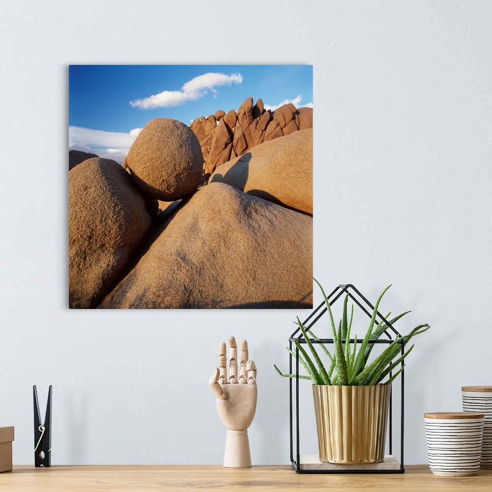 A bohemian room featuring Rock Formation In Joshua Tree National Park