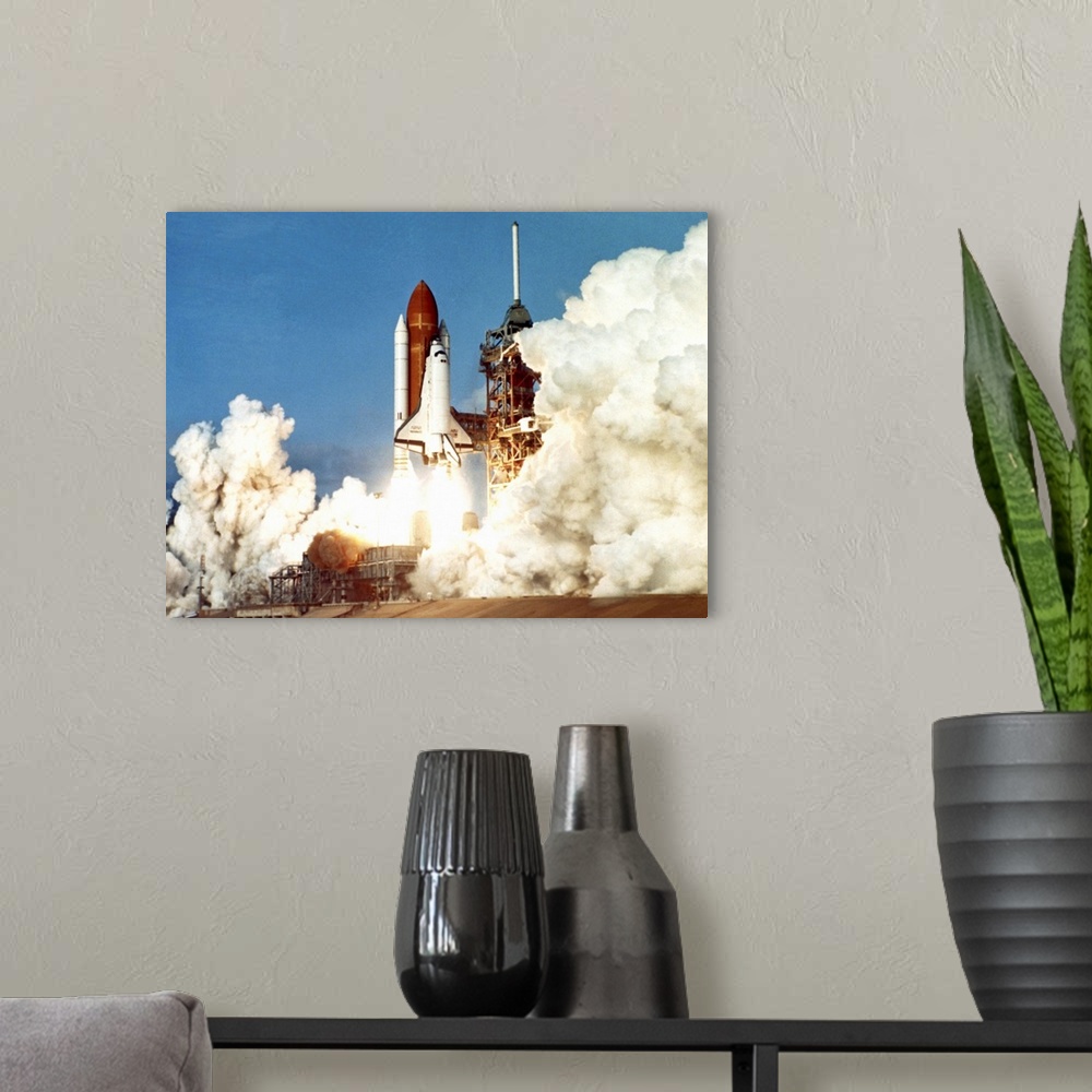 A modern room featuring Rocket launch