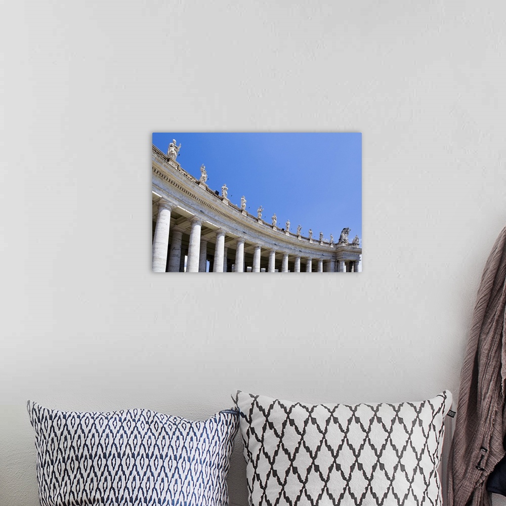 A bohemian room featuring Saint Peter's Square, Vatican City