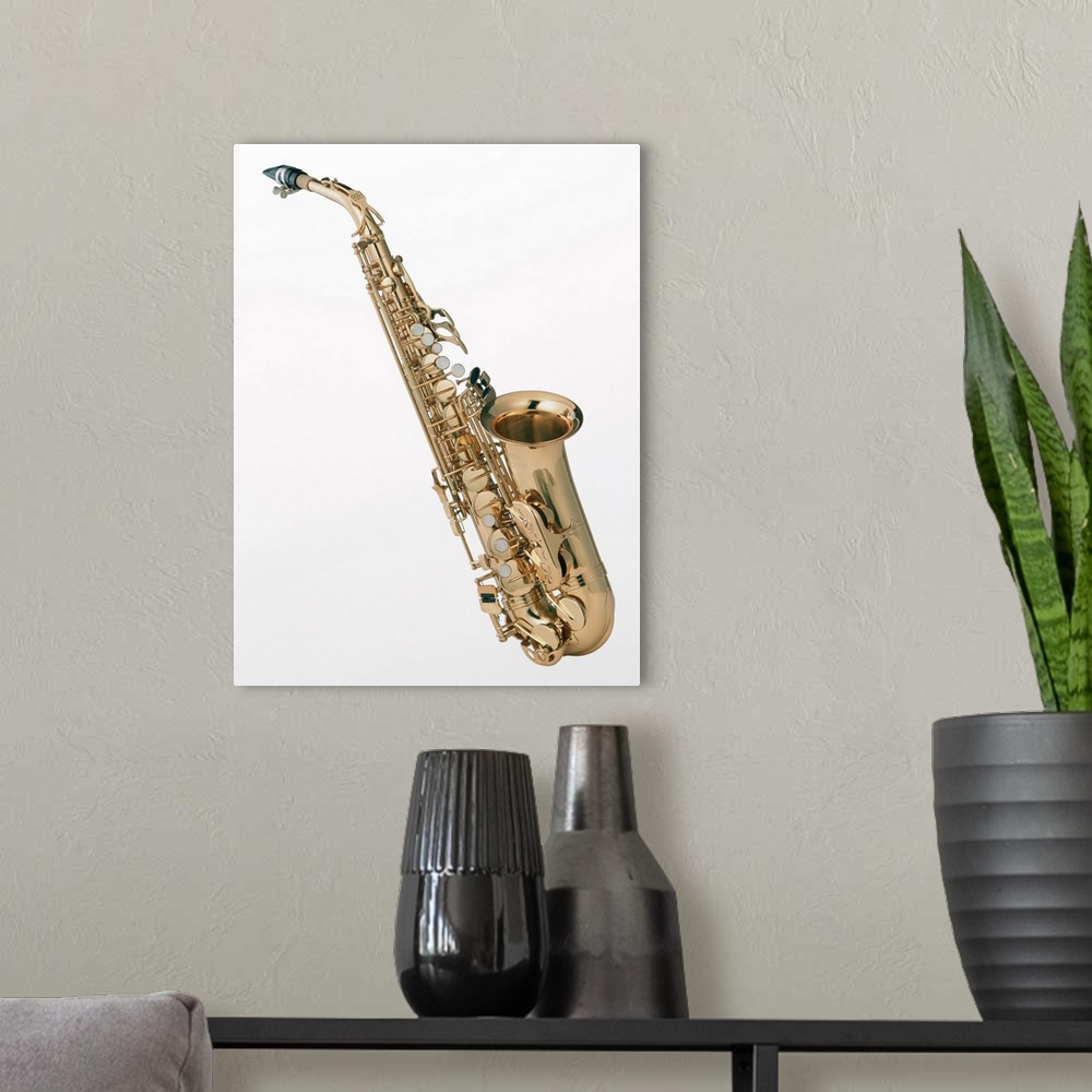 A modern room featuring Saxophone