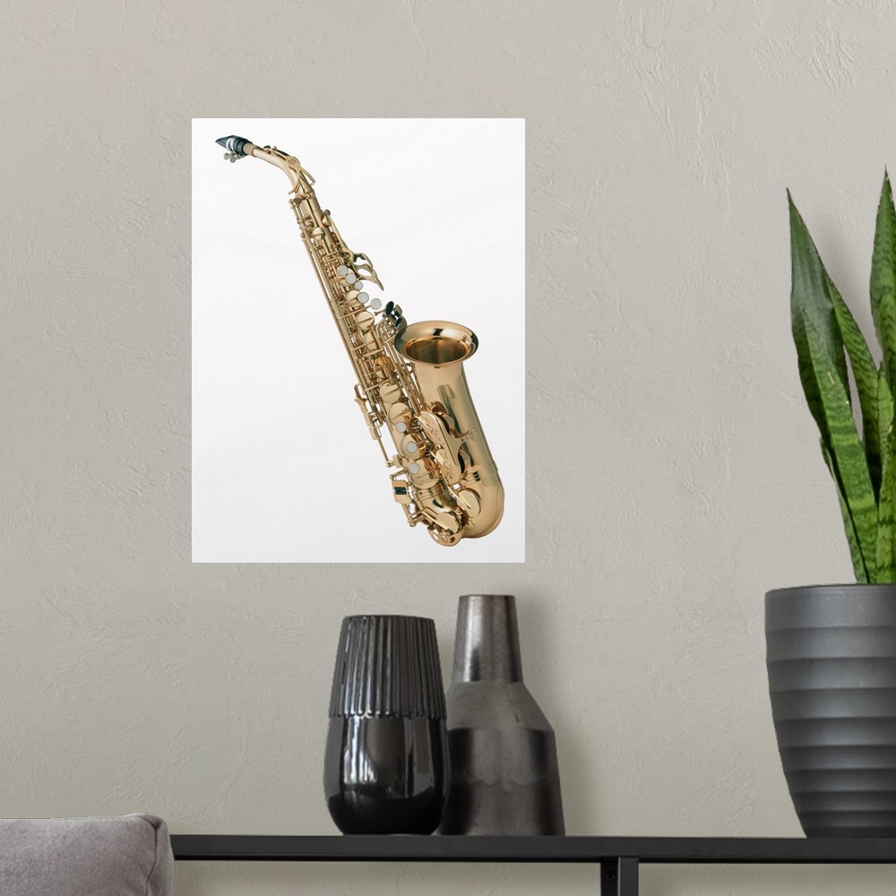 A modern room featuring Saxophone