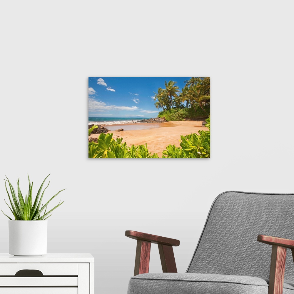 A modern room featuring Secluded Sandy Beach On Maui