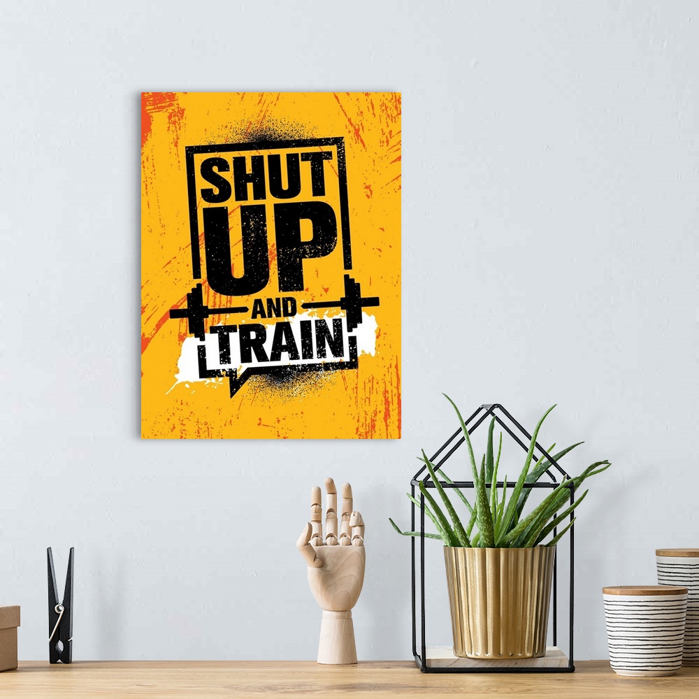 A bohemian room featuring Shut Up And Train