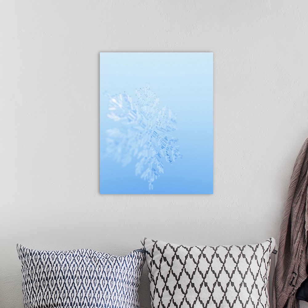 A bohemian room featuring Snowflake (Digital)