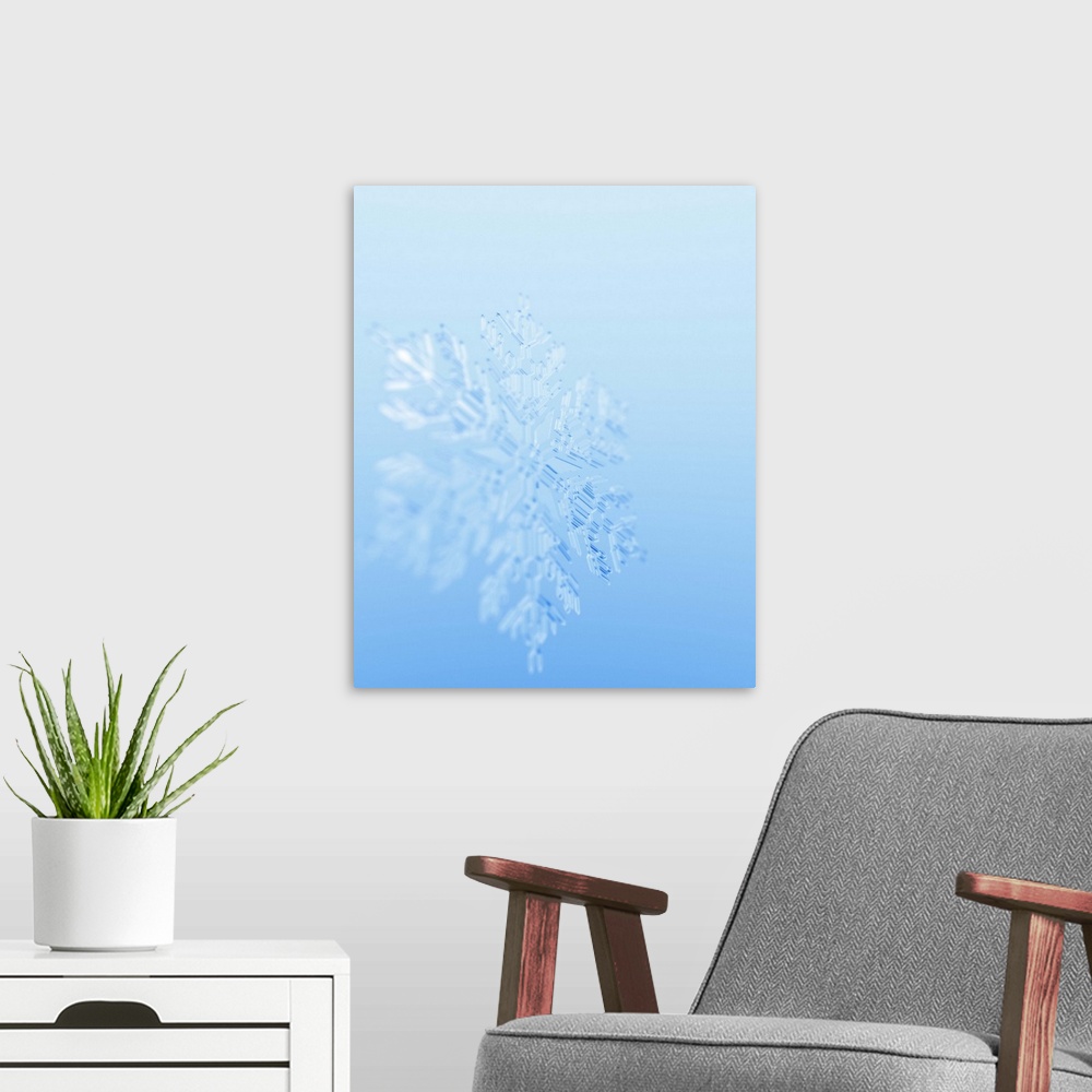 A modern room featuring Snowflake (Digital)