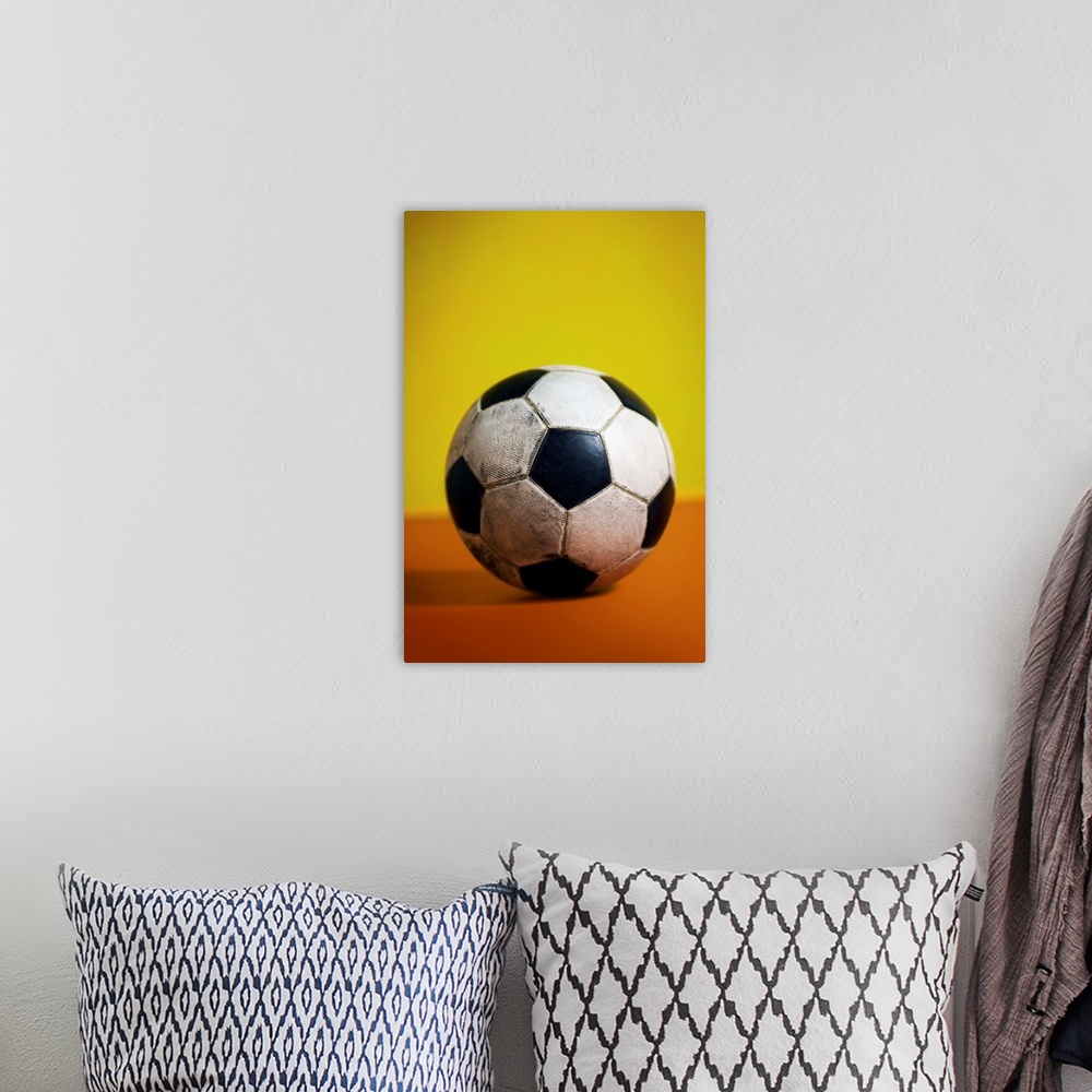 A bohemian room featuring Soccer Ball