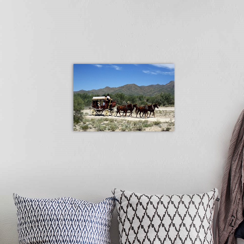 A bohemian room featuring Stagecoach, Tuscon, Arizona