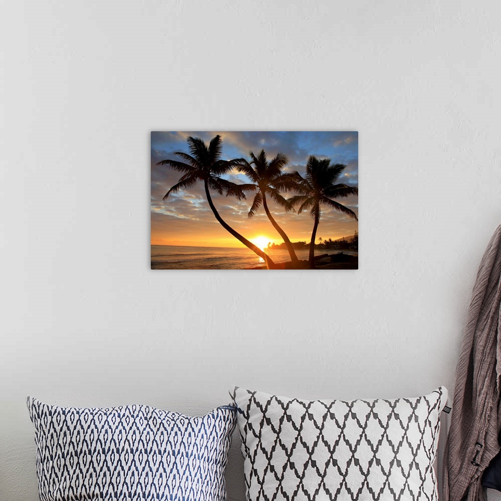 A bohemian room featuring Sunrise, Windward Oahu, Hawaii