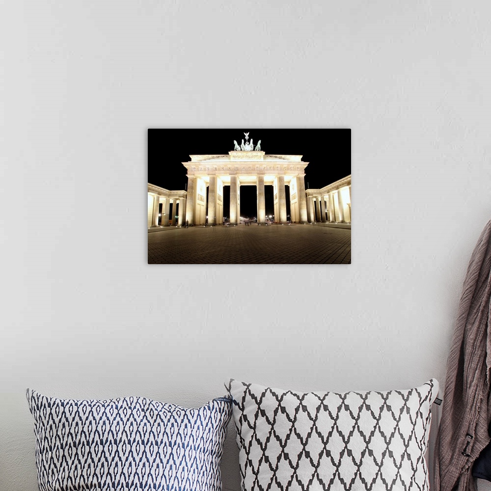 A bohemian room featuring The Brandenburg Gate (German: Brandenburger Tor) is a former city gate, rebuilt in the late 18th ...