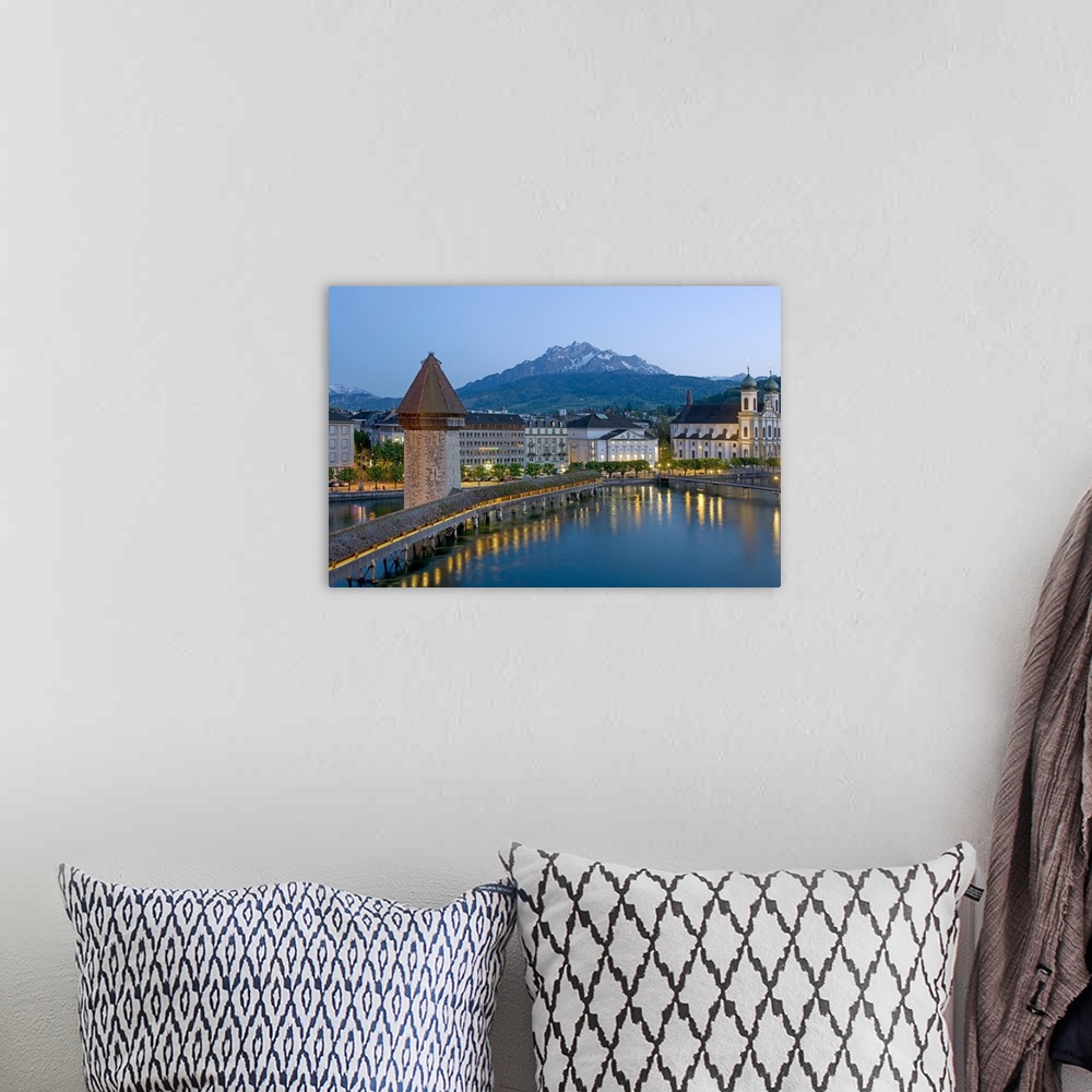 A bohemian room featuring Lucerne is a city in north-central Switzerland, in the German-speaking portion of that country. L...