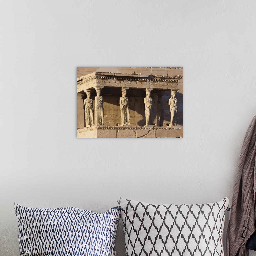 A bohemian room featuring Erechteion Detail, Acropolis, Athens